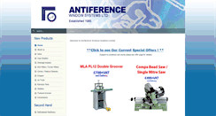 Desktop Screenshot of antiferencews.co.uk