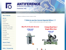 Tablet Screenshot of antiferencews.co.uk